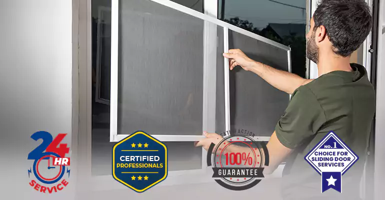 Sliding Screen Door Frame Repair in Lighthouse Point