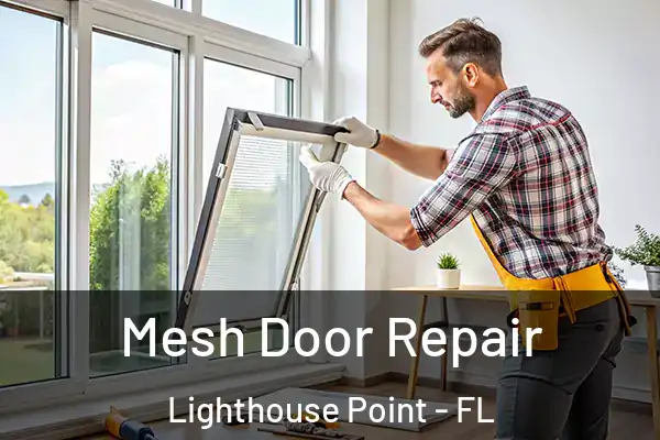 Mesh Door Repair Lighthouse Point - FL